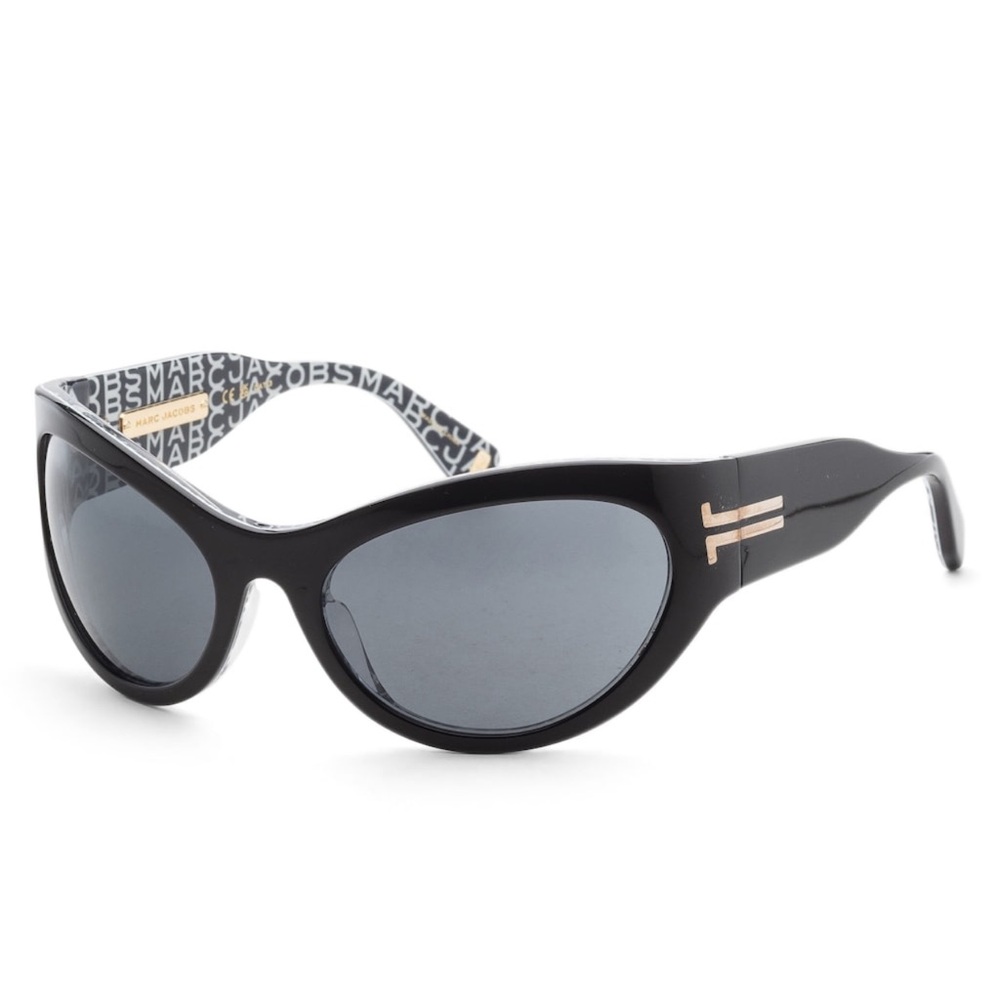 Marc Jacobs Black and Gold Sunglasses